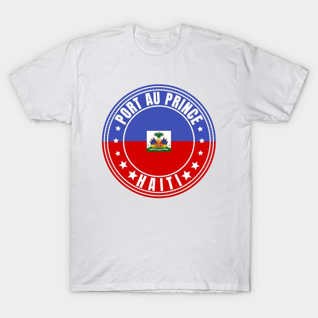 Port Au Prince T-Shirt by footballomatic